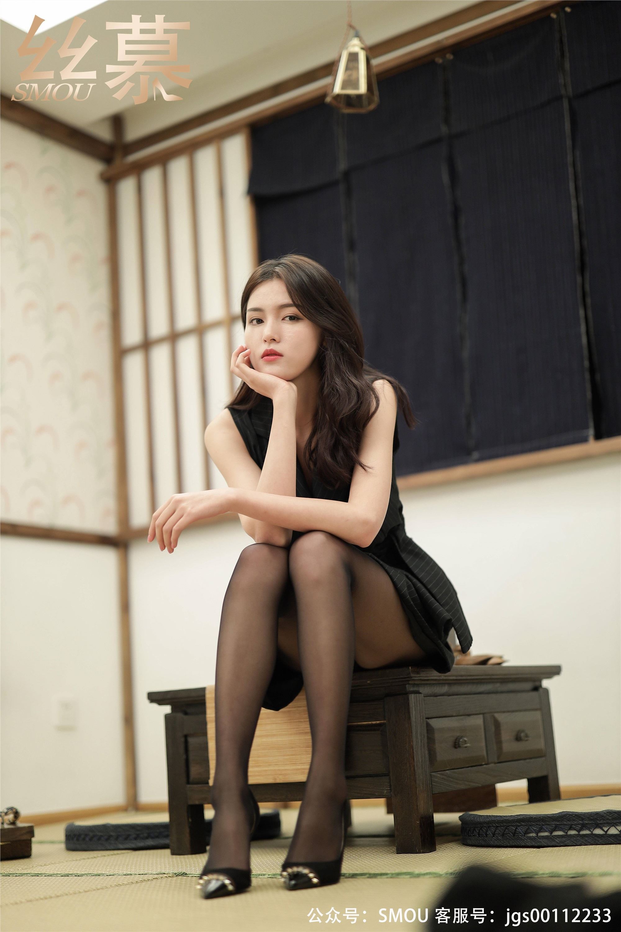 丝慕写真 SM447 天天一元 模特：泡芙《御姐丝欲》